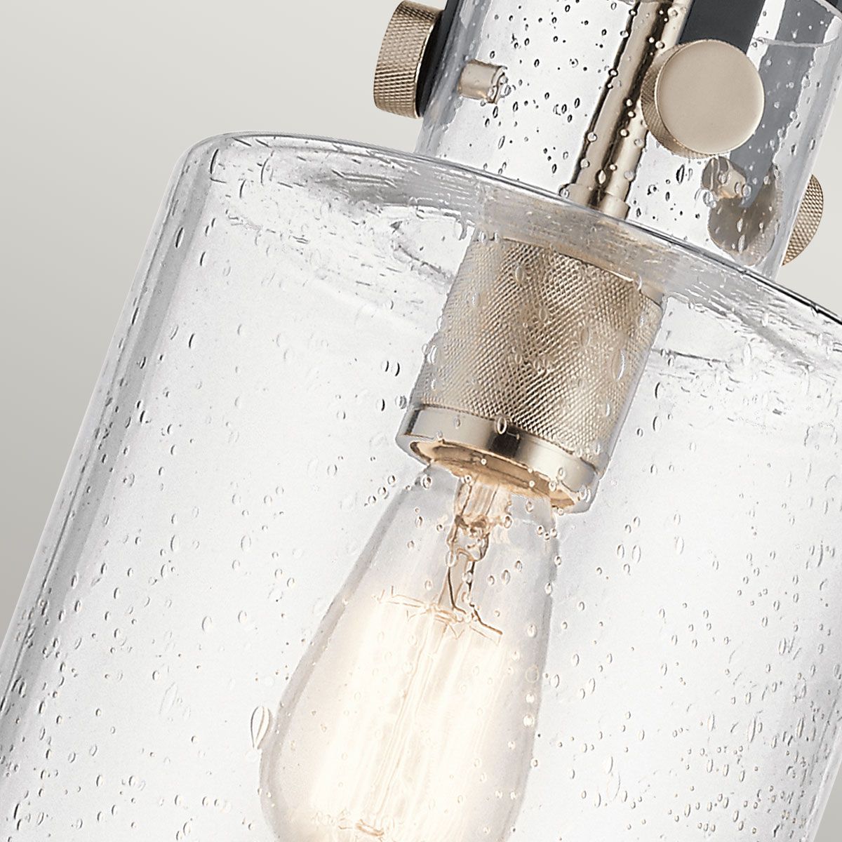 Kitner 1 Light Nickel Ceiling Pendant Light