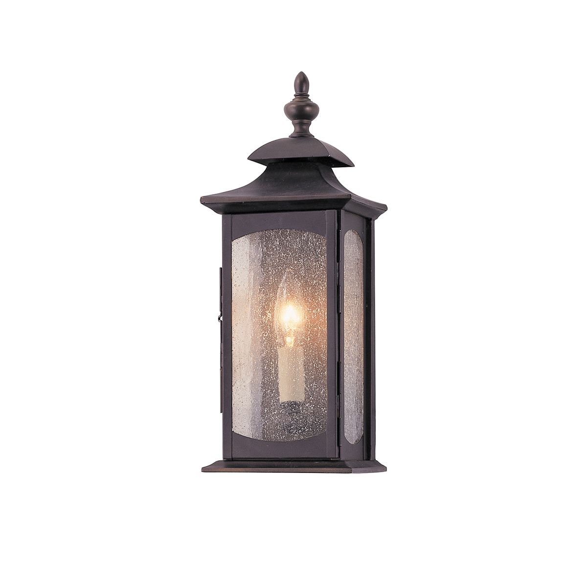 Market Square 1 Light Bronze Outdoor Wall Light QN-MARKET-SQUARE-S by Feiss