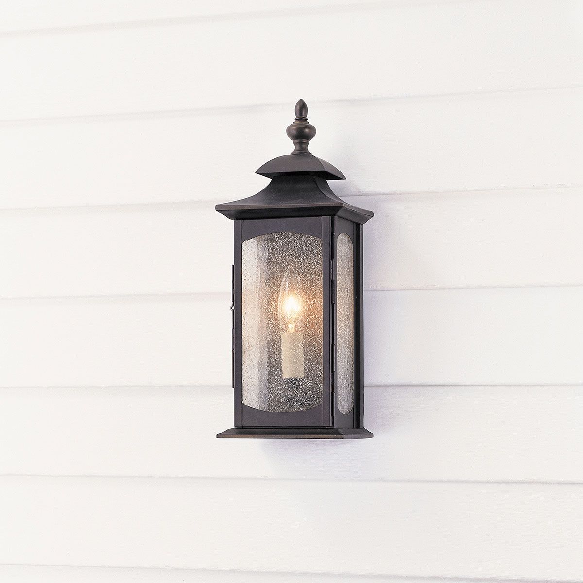 Market Square 1 Light Bronze Outdoor Wall Light