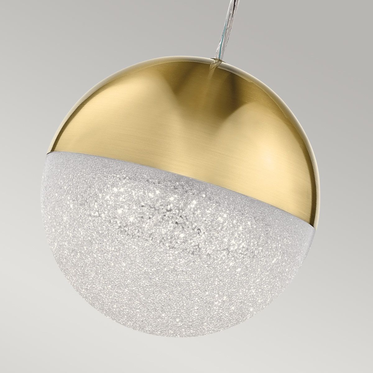 Moonlit LED Mini Gold Ceiling Pendant Light