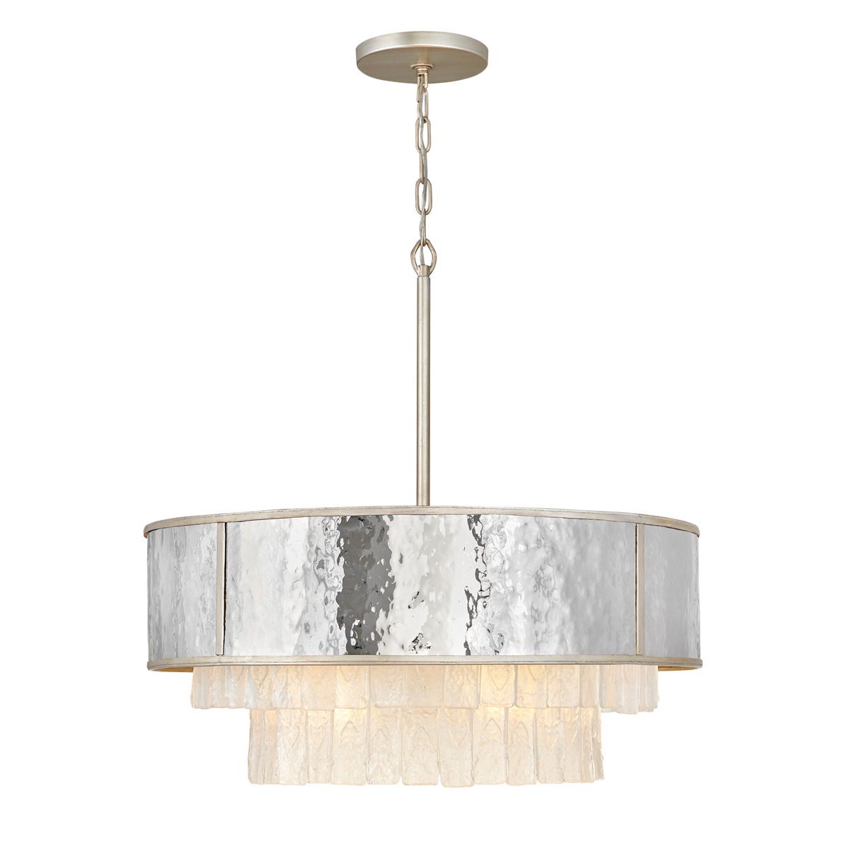 Reverie 8 Light Gold Pendant Light By Quintiesse Lighting QN-REVERIE-8P-CPG