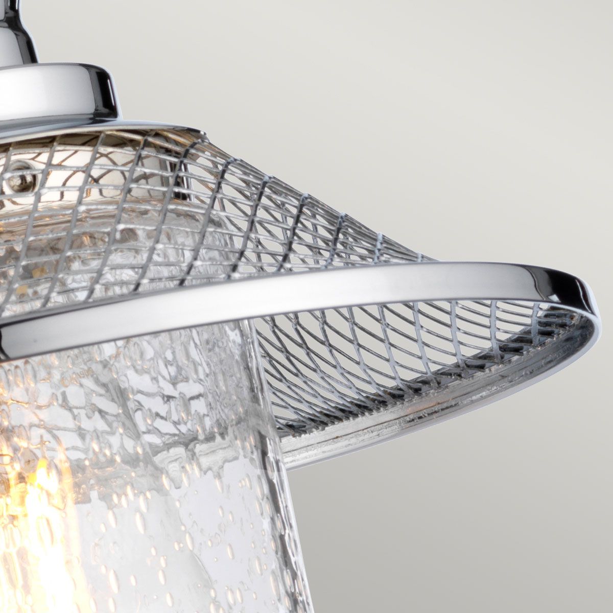 Rigby 1 Light Polished Chrome Bathroom Wall Light