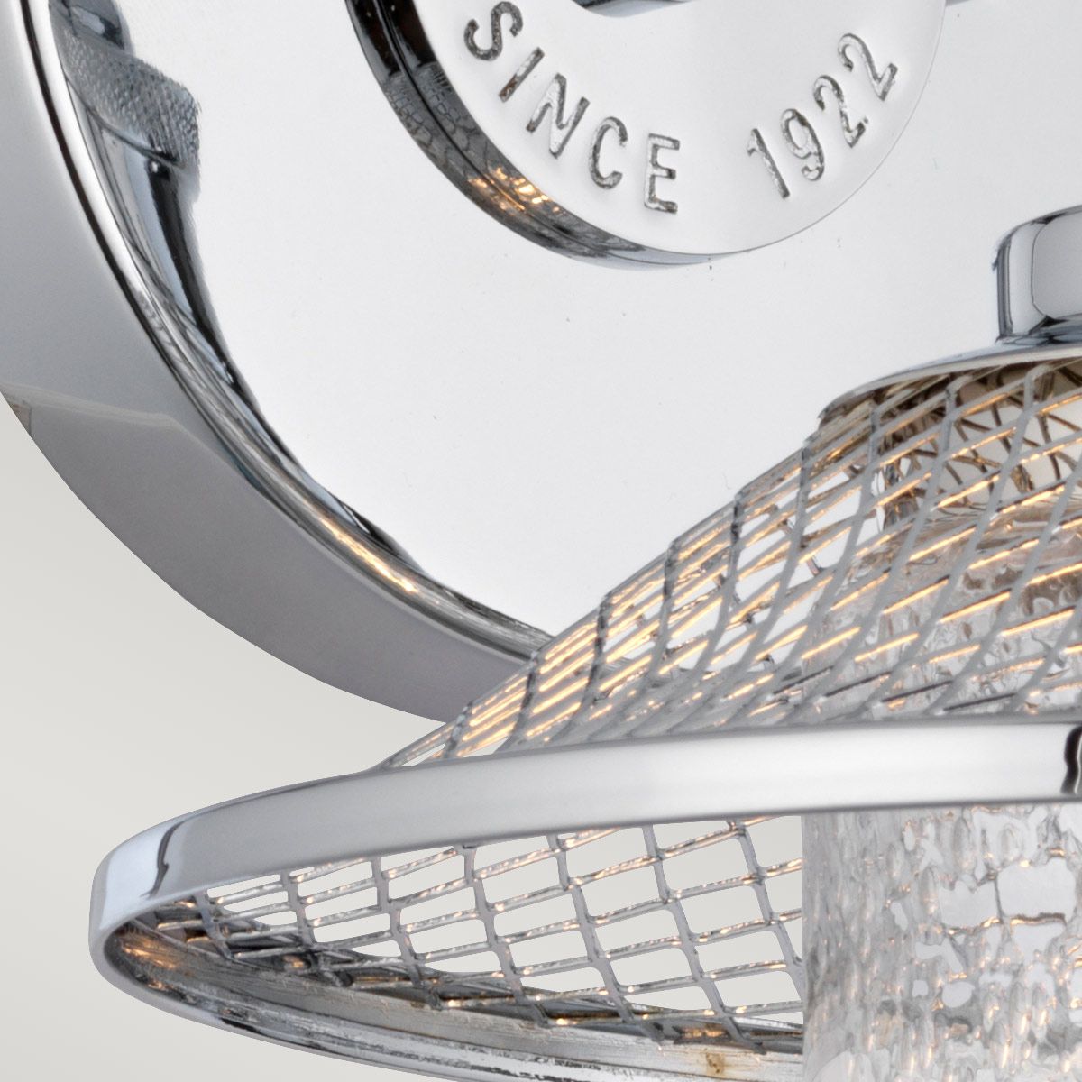 Rigby 1 Light Polished Chrome Bathroom Wall Light