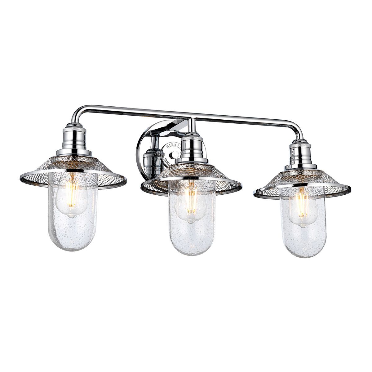 Rigby 3 Light Polished Chrome Bathroom Wall Light QN-RIGBY3-BATH-PC by Hinkley