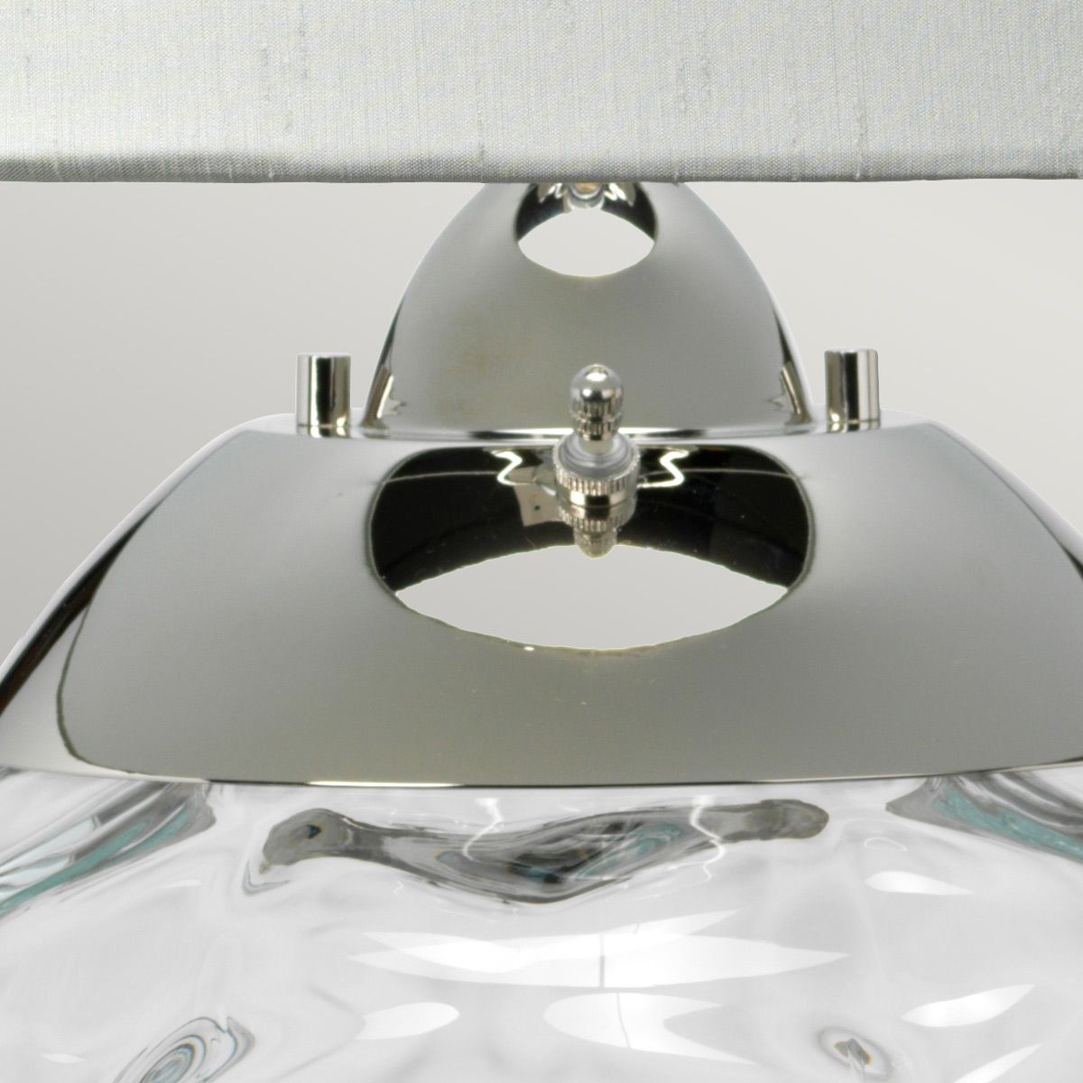 Samara Clear Glass Table Lamp