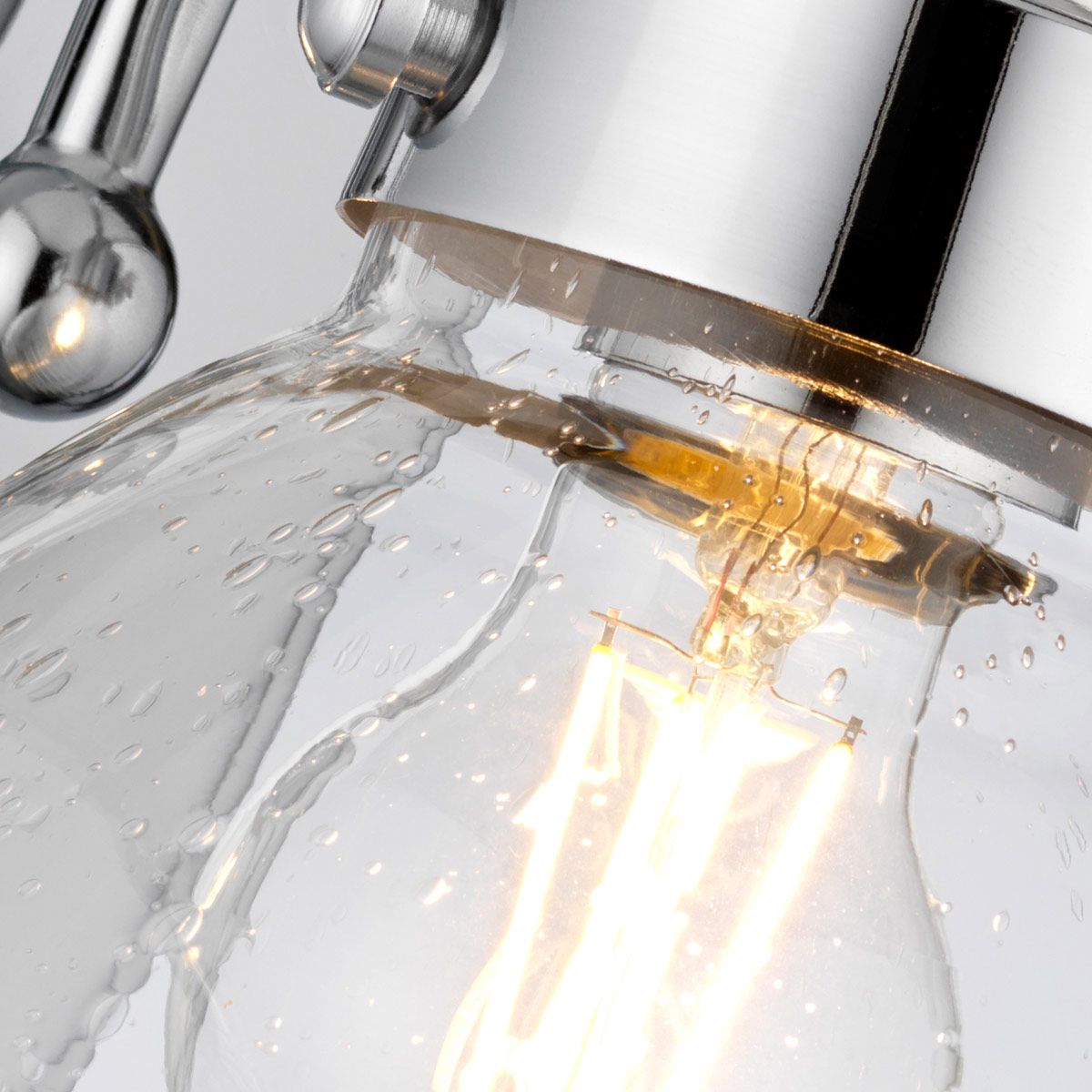 Scholar 1 Light Polished Chrome Bathroom Wall Light