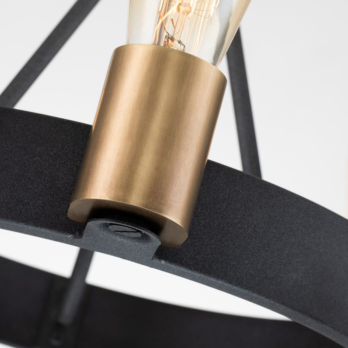 Silas 3 Light Zinc Pendant or Semi Flush