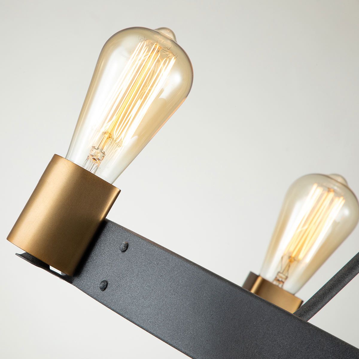 Silas 4 Light Zinc Pendant or Semi Flush Ceiling Light