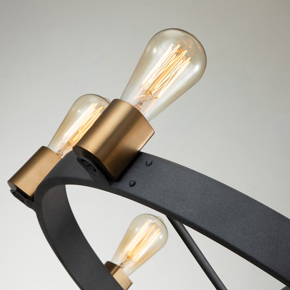 Silas 8 Light Zinc Pendant or Semi Flush Ceiling Light