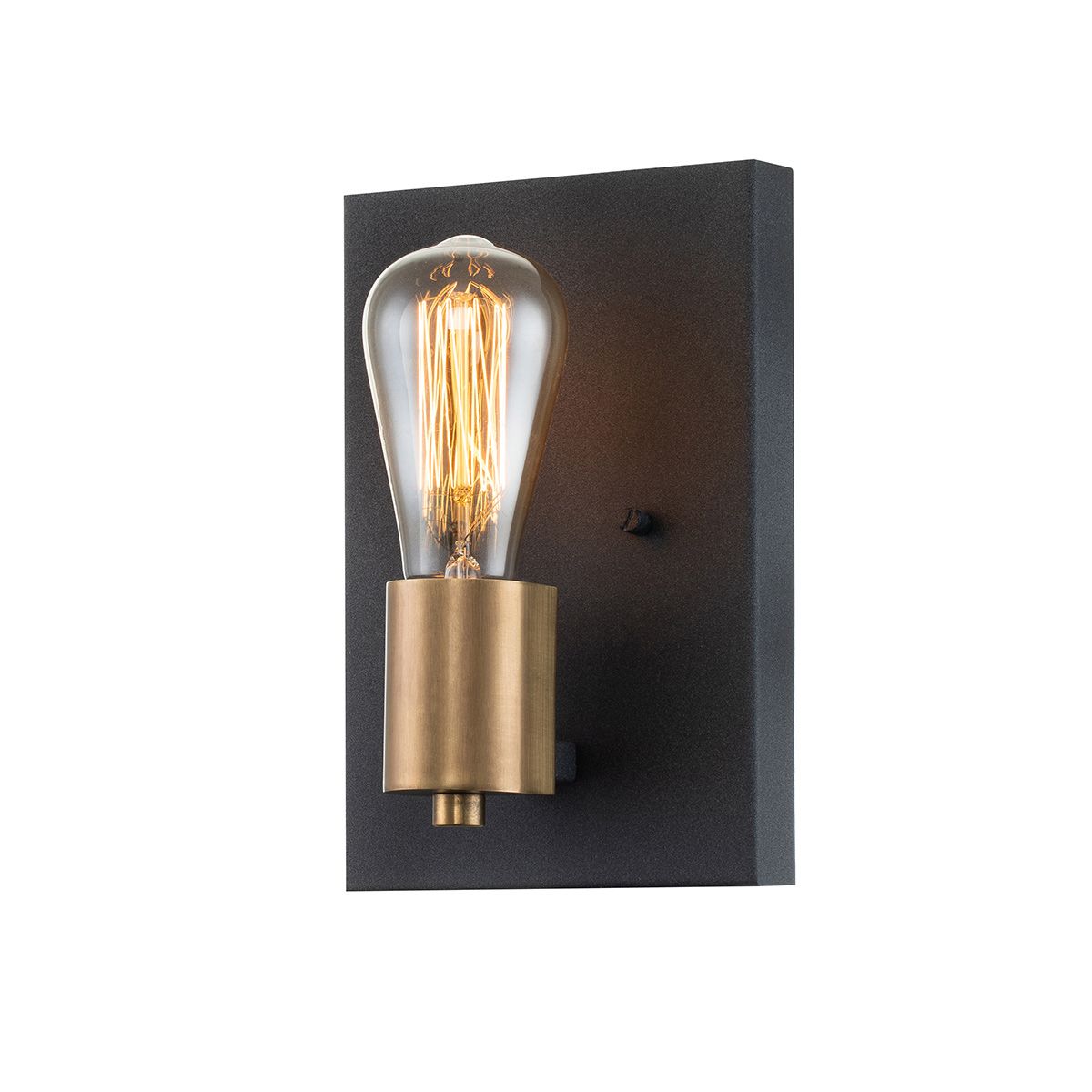 Silas 1 Light Zinc Wall Light QN-SILAS1-DZ by Hinkley