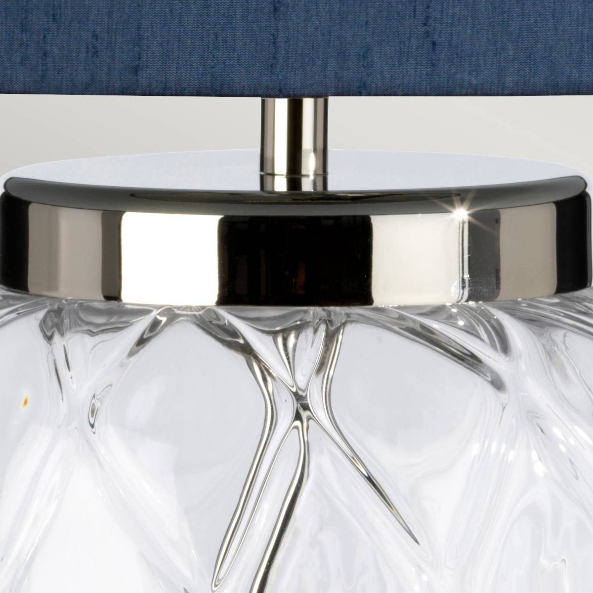 Sola 1 Light Glass Table Lamp - Breton Shade