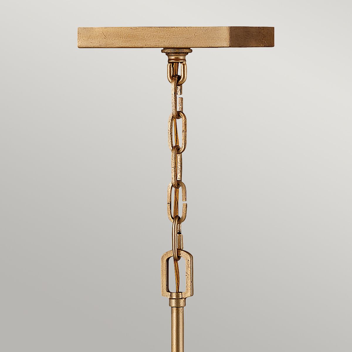 Stinson 4 Light Medium Brass Pendant or Semi Flush Ceiling Light