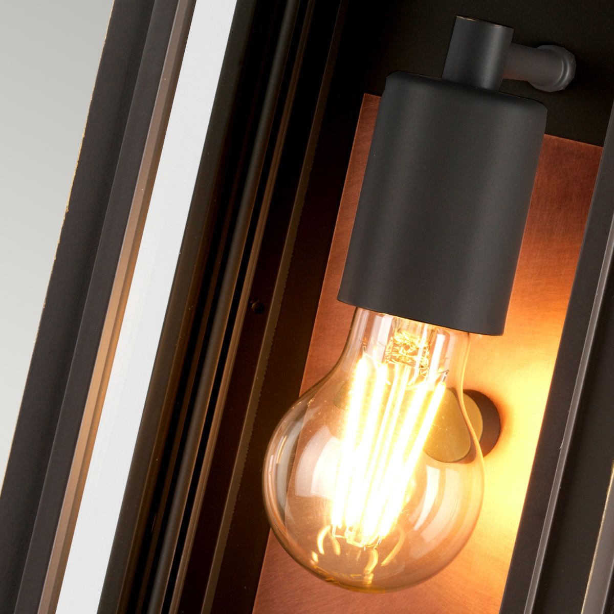 Sutcliffe 1 Light Oil Rubbed Bronze Outdoor Wall Lantern