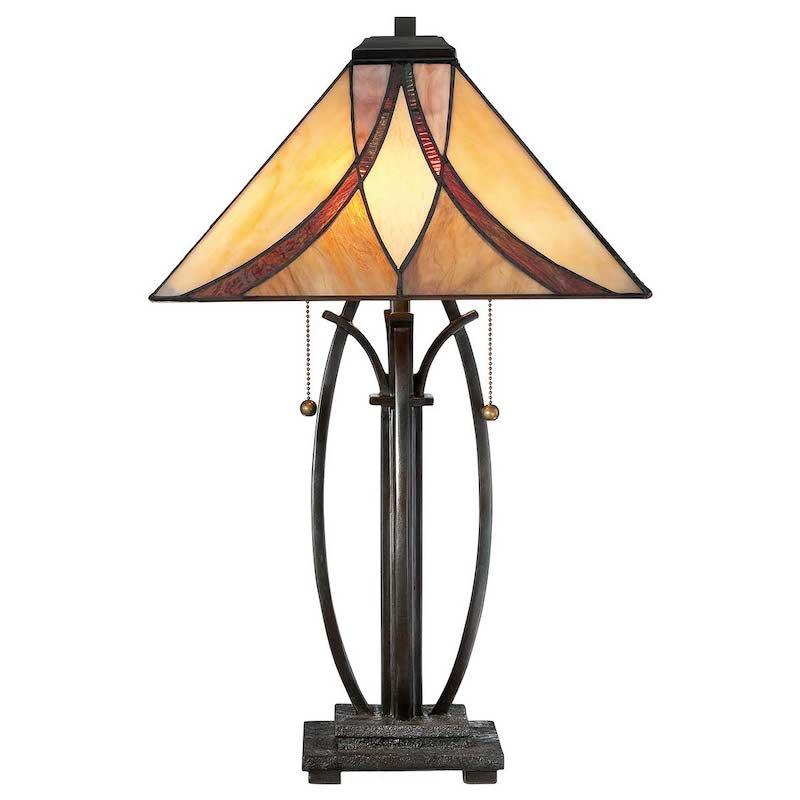 Asheville Tiffany Lamp side image