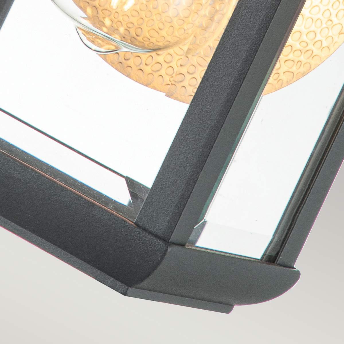Quoizel Byron 1 Light Small Graphite Outdoor Wall Light