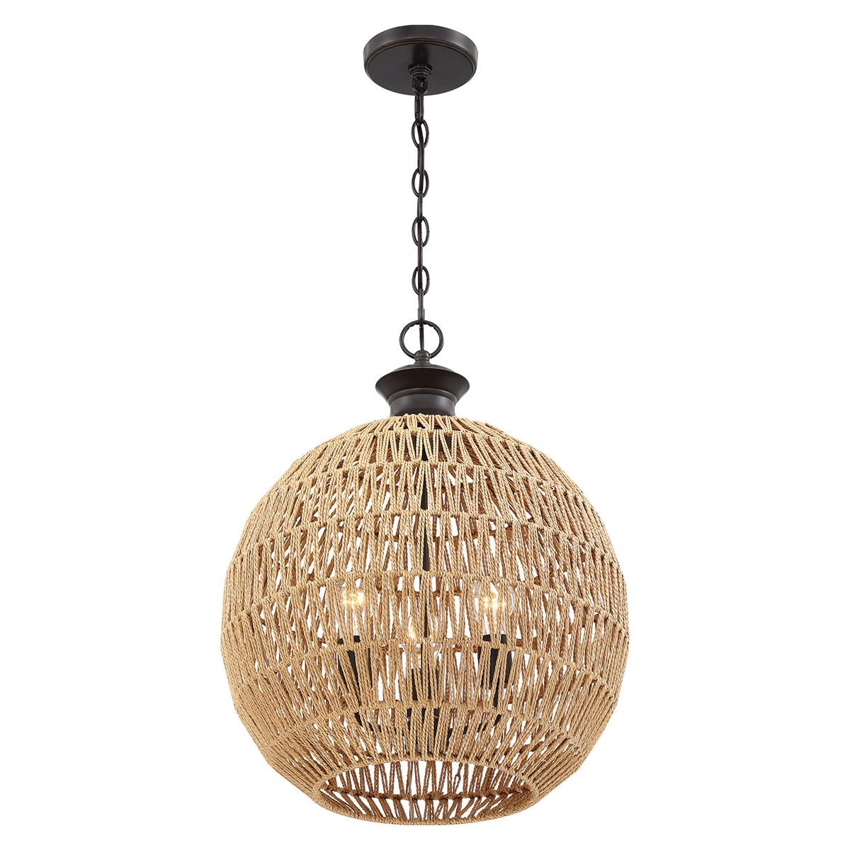 Quoizel Casablanca Bronze Ceiling Pendant Light