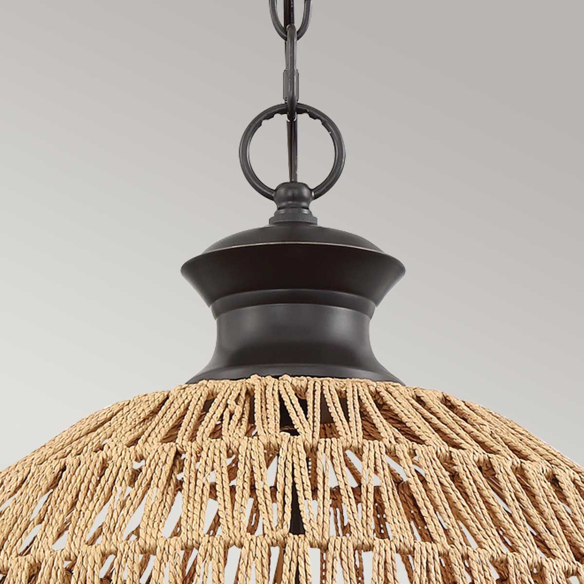 Quoizel Casablanca Bronze Ceiling Pendant Light