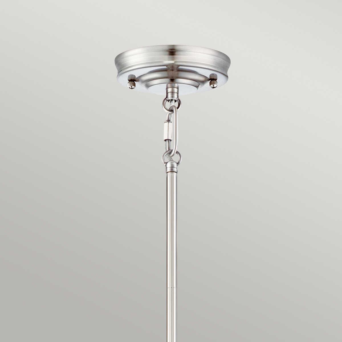 Quoizel Emery Mini Silver Pendant Ceiling Light-OPEN-BOX