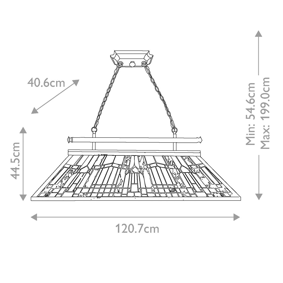 Quoizel Tiffany Inglenook Pool Table Lamp