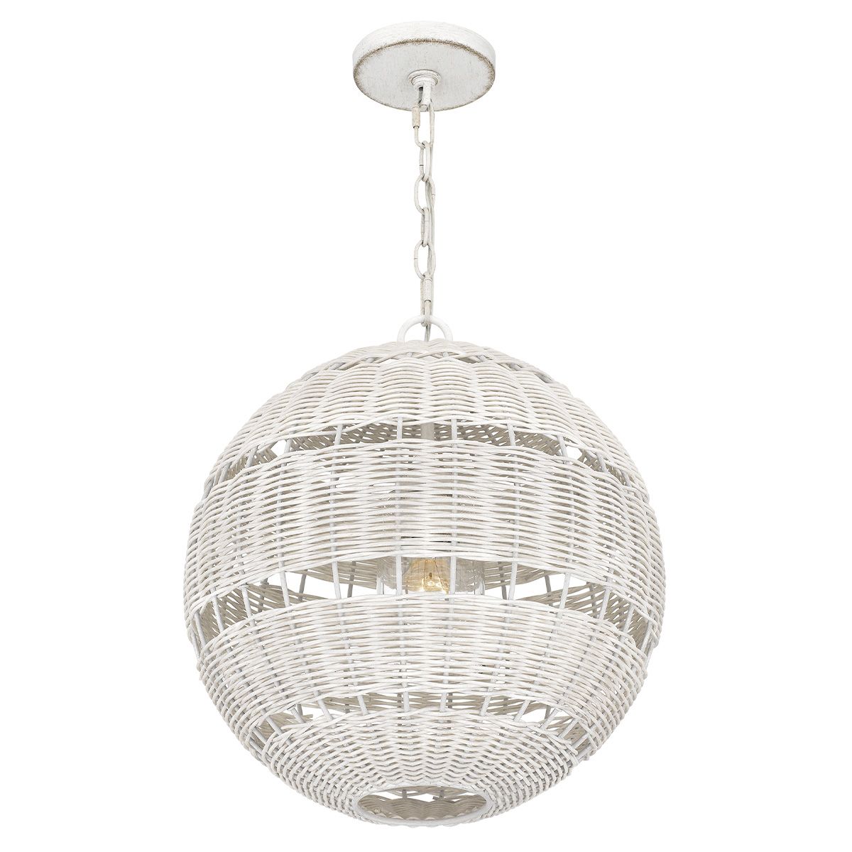 Quoizel Lindendale White Pendant Light