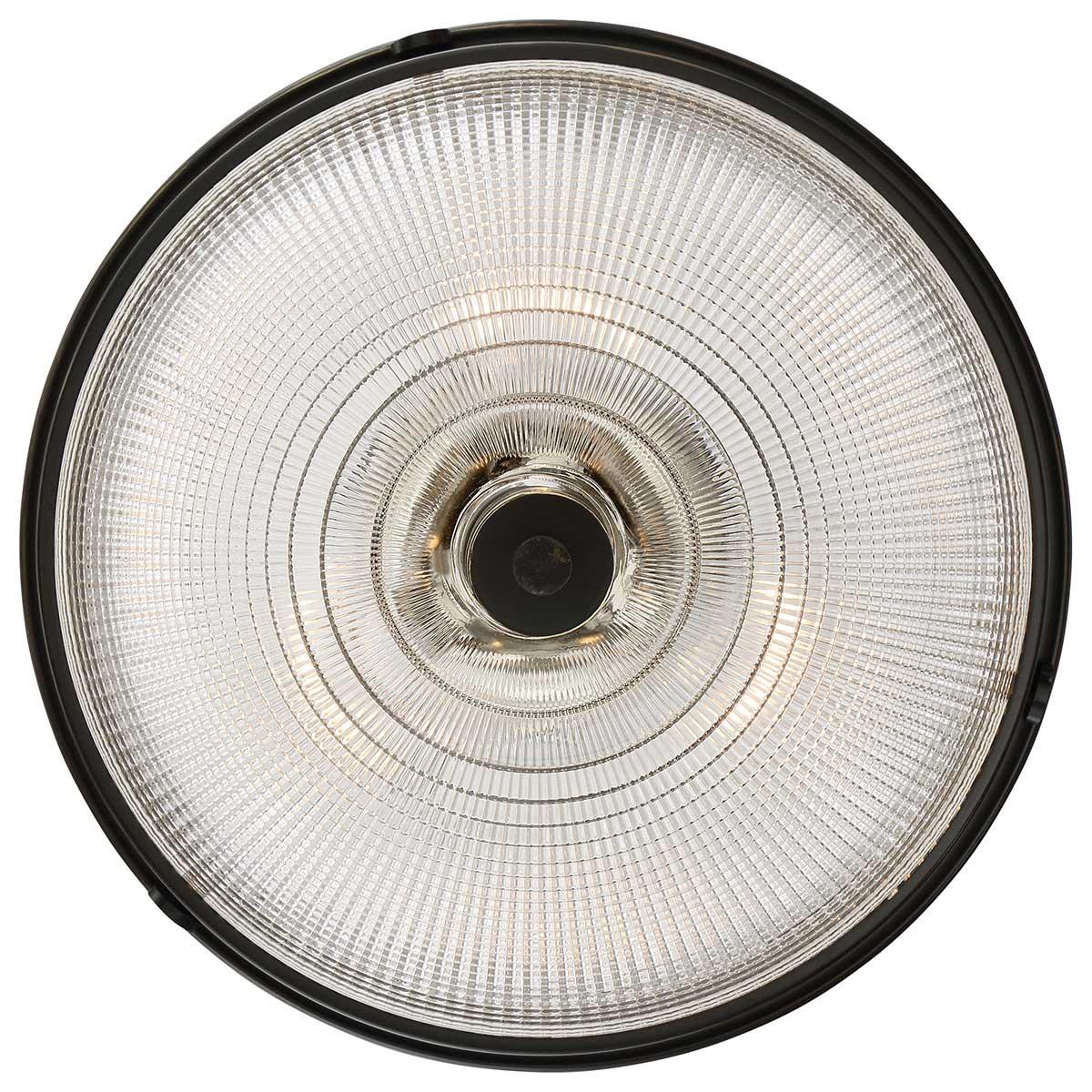 Quoizel Mantle 2 Light Semi-Flush Bronze Ceiling Light