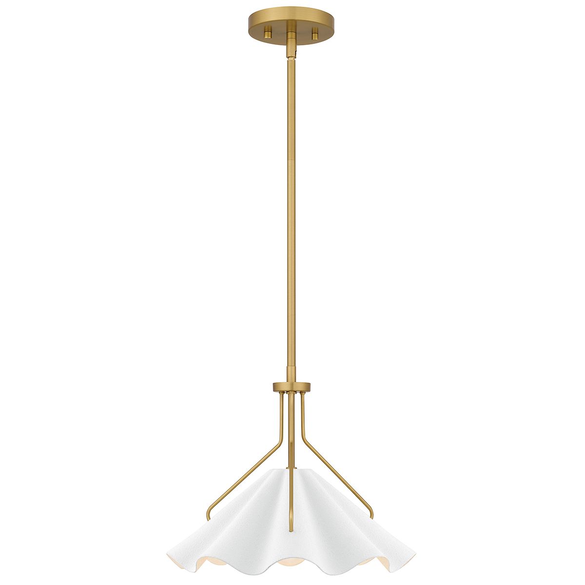Quoizel Mejia Brass Ceiling Pendant Light