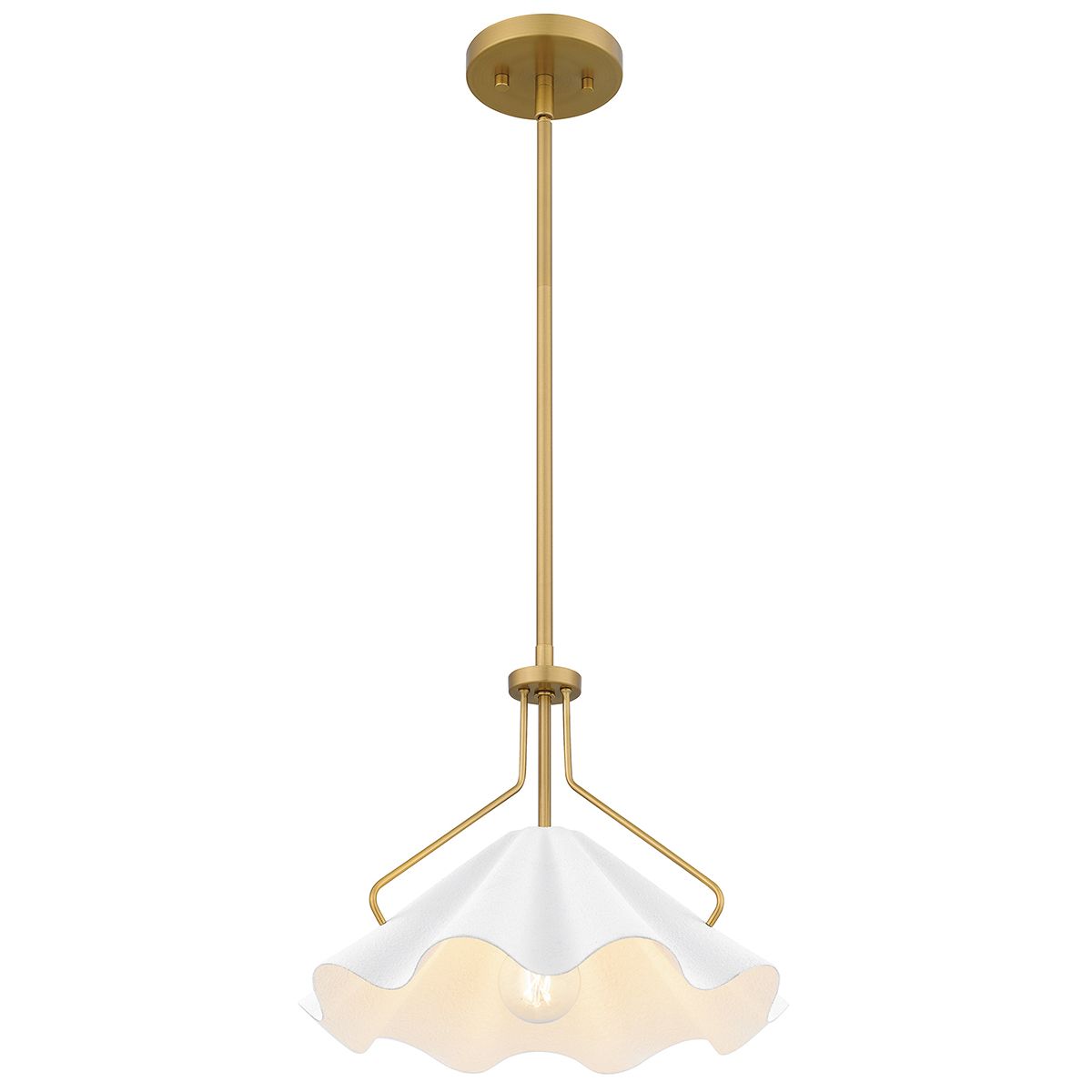 Quoizel Mejia Brass Ceiling Pendant Light