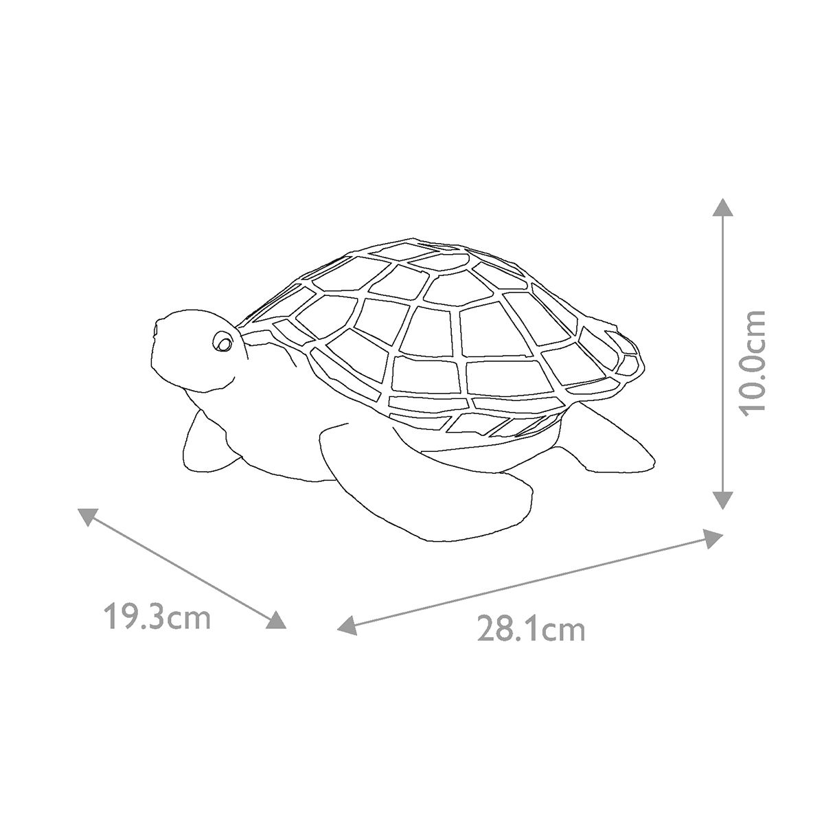 Quoizel Tiffany Gift Animal Lamp Sawback Turtle Tiffany Lamp