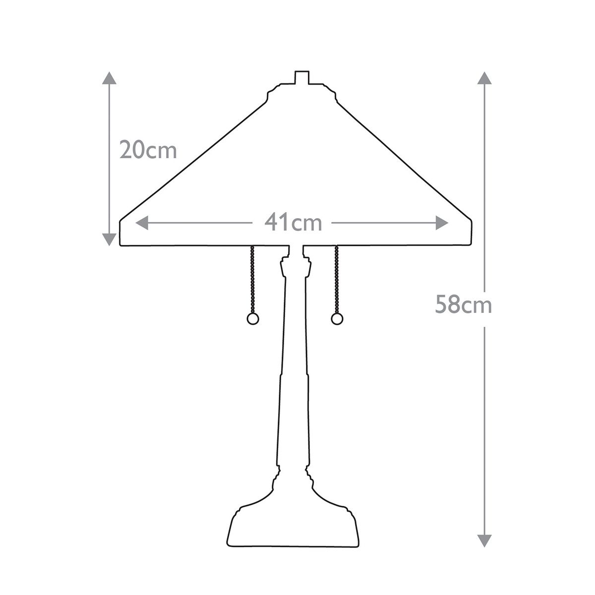 Quoizel Tiffany Stephen Table Lamp