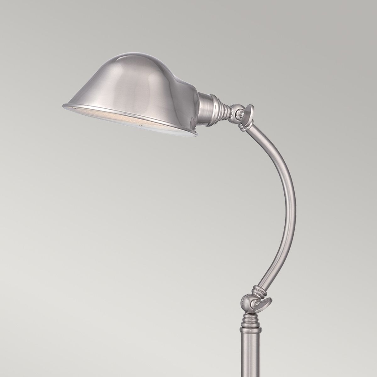 Quoizel Thompson LED Brushed Nickel Table