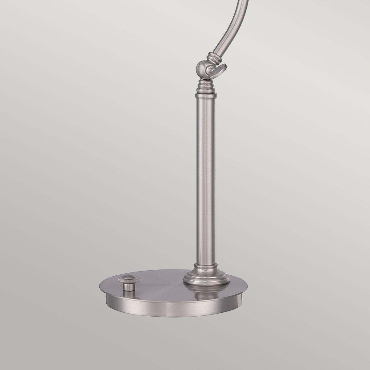 Quoizel Thompson LED Brushed Nickel Table