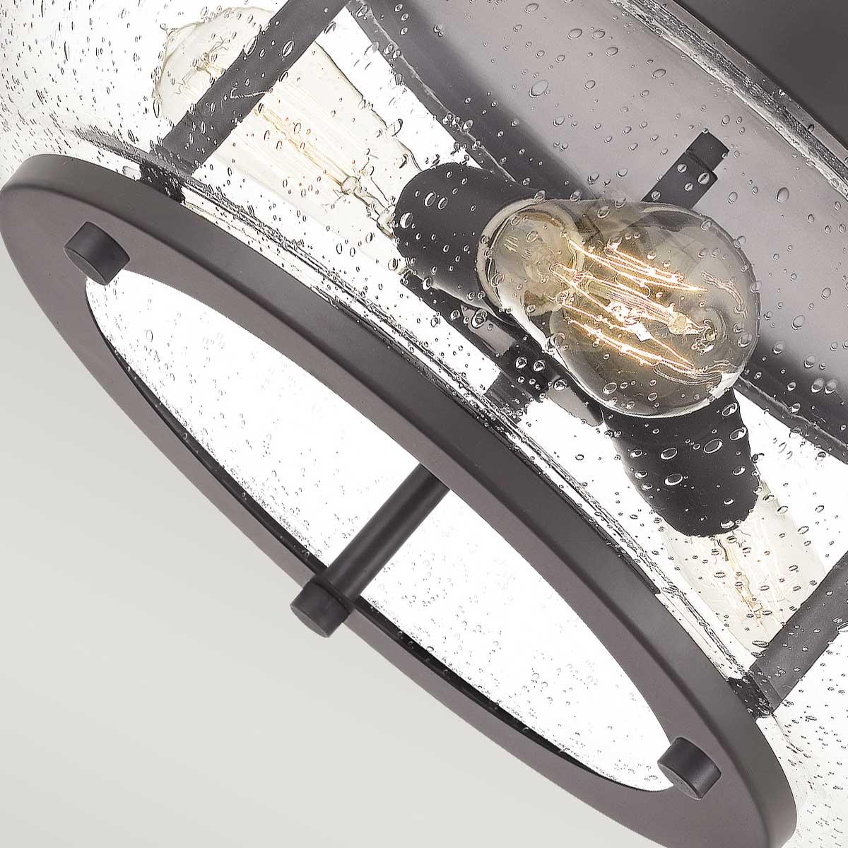 Quoizel Trilogy Old Bronze Flush Ceiling Light