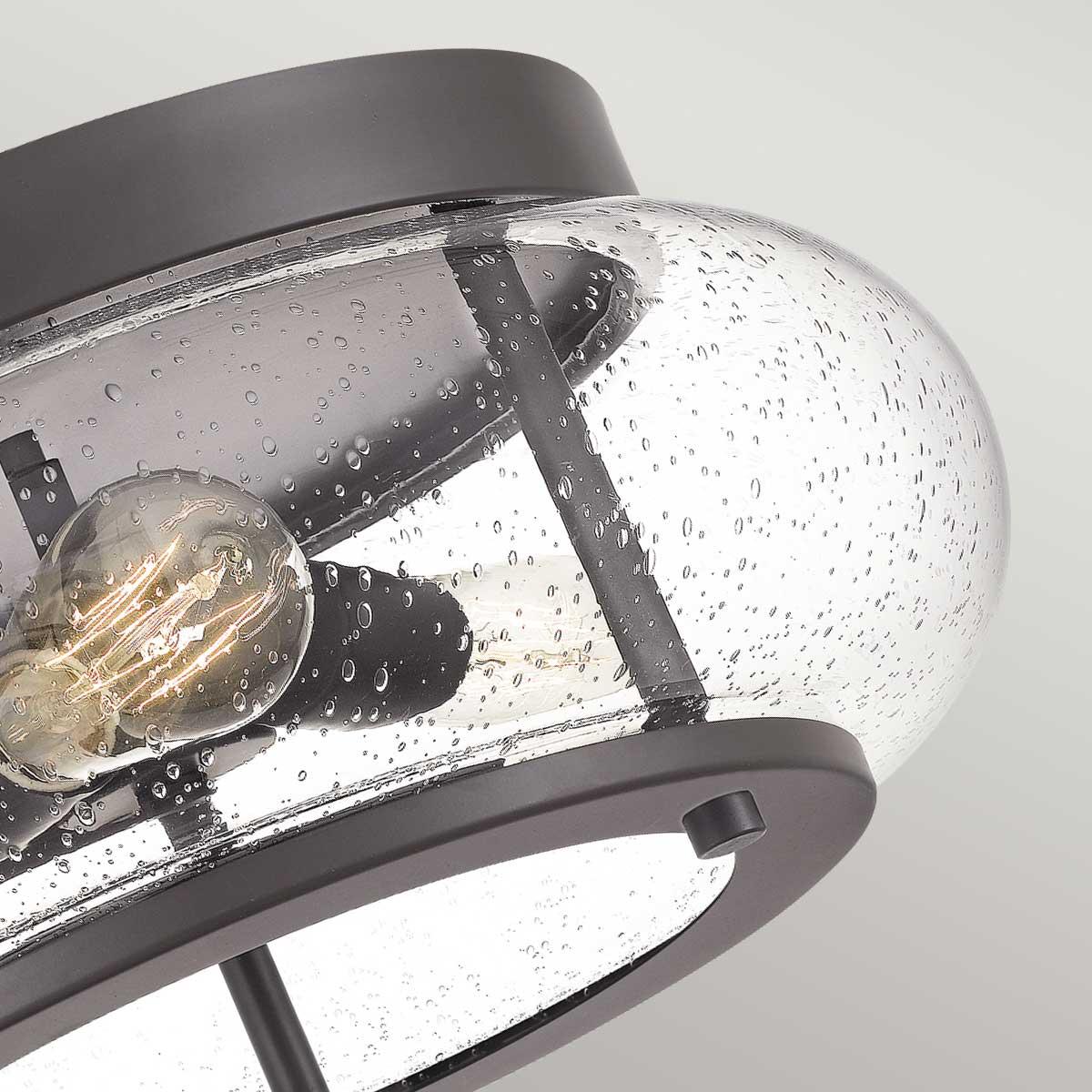 Quoizel Trilogy Old Bronze Flush Ceiling Light