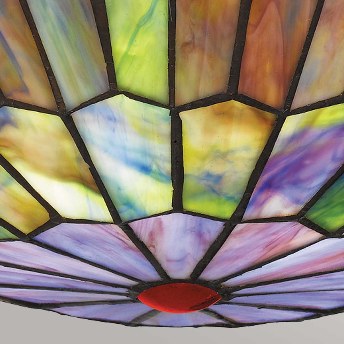 Quoizel Watkins Tiffany Flush Ceiling Light