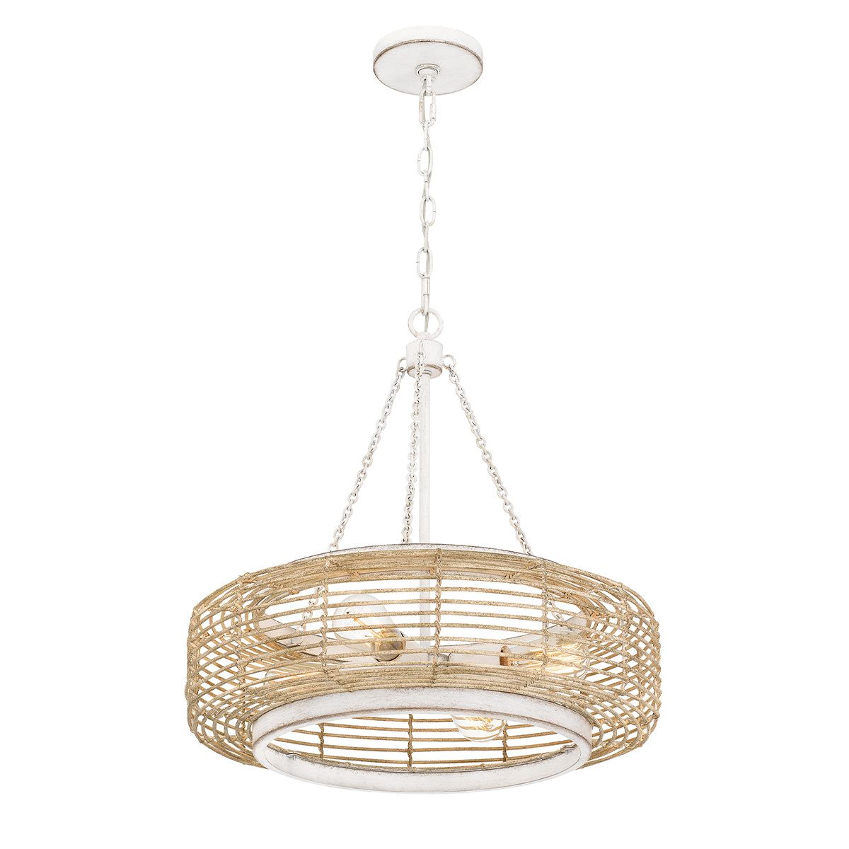 Quoizel Waylon White Ceiling Pendant Light