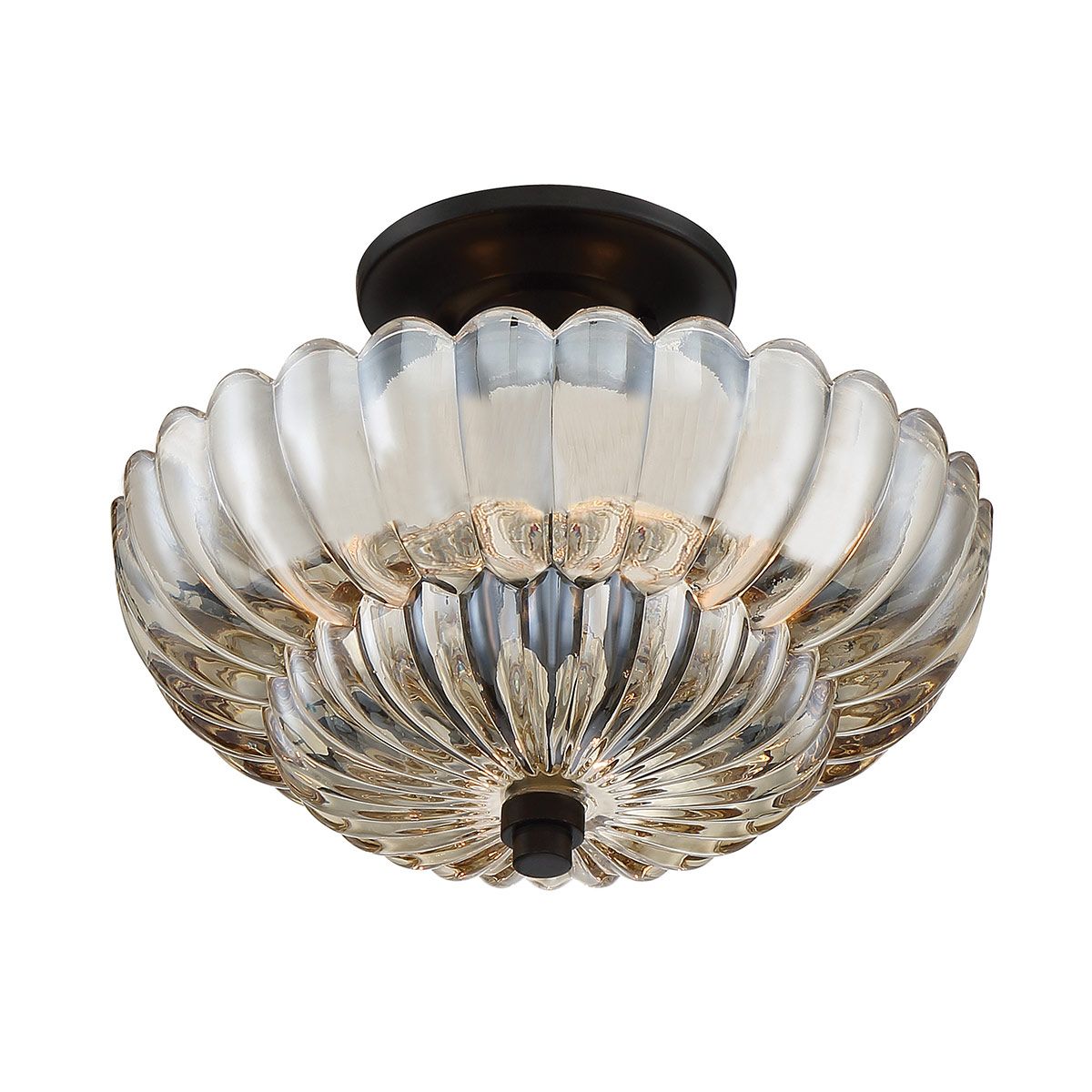 Quoizel Whitecap Small Semi Flush Ceiling Flush