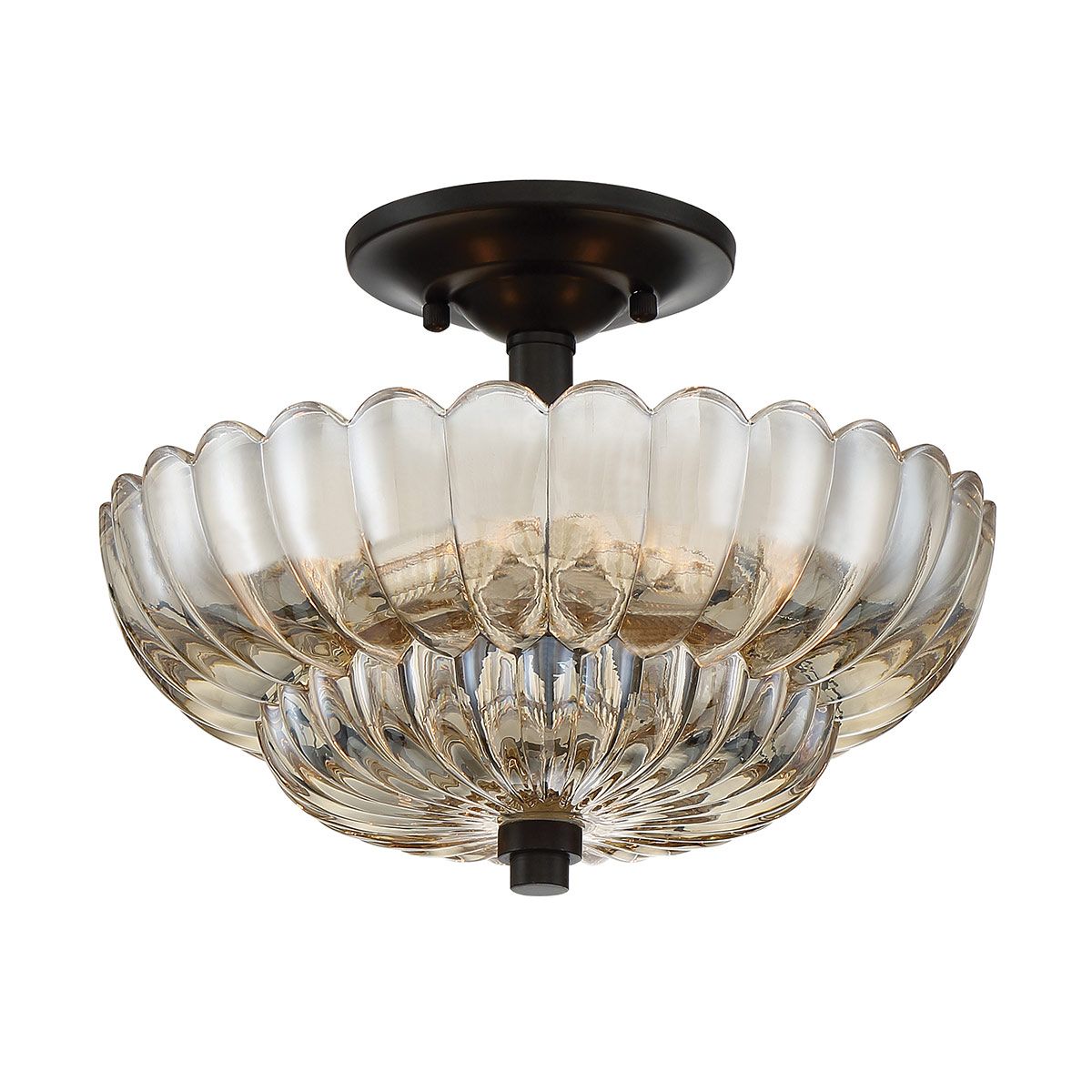 Quoizel Whitecap Small Semi Flush Ceiling Flush