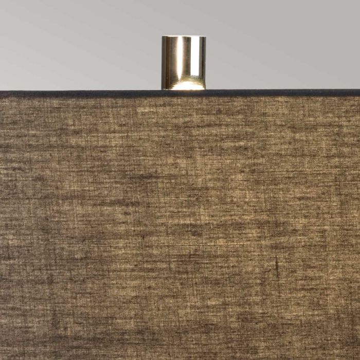 Ribbon 1 Light Polished Chrome Table Lamp Elstead Lighting