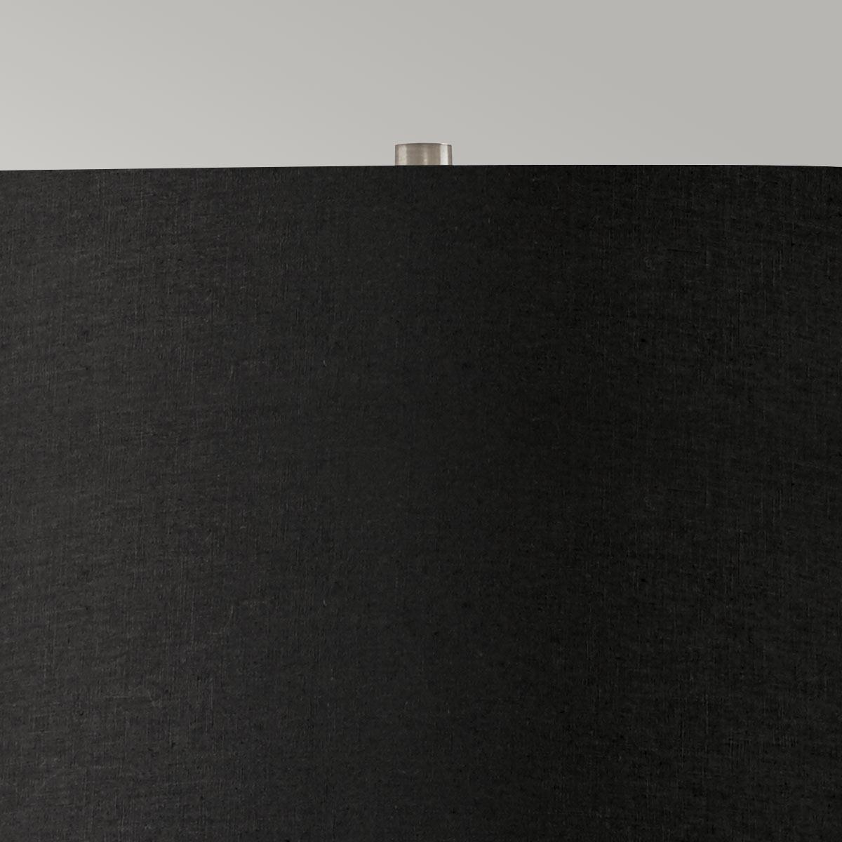 Ripple 1 Light Black Table Lamp - Elstead Lighting