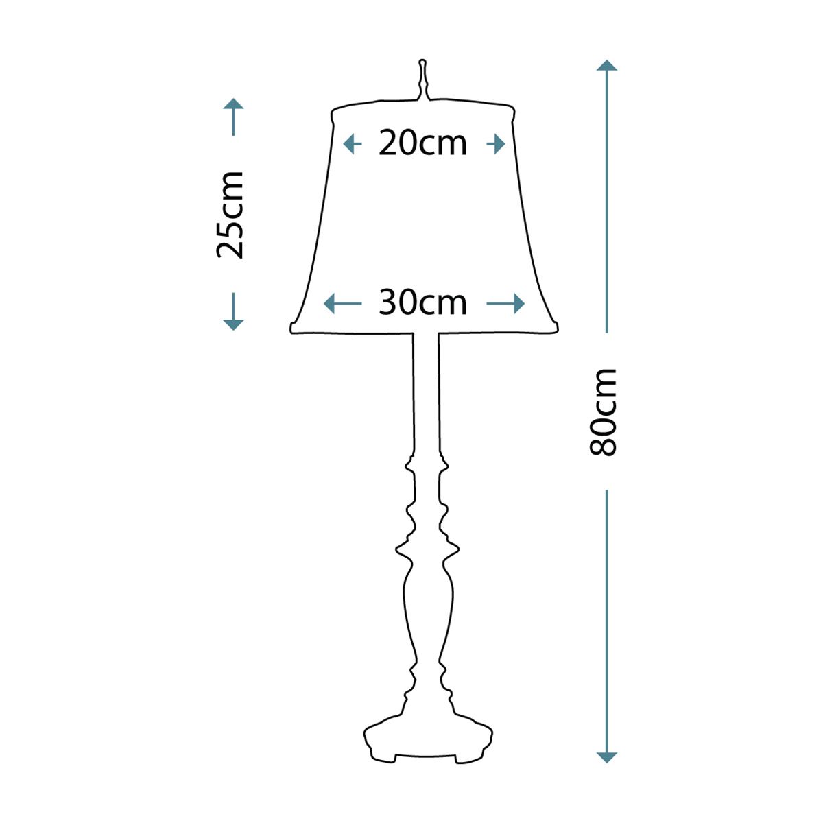 Stiffel Maine 1 Light Antique Nickel Table Lamp