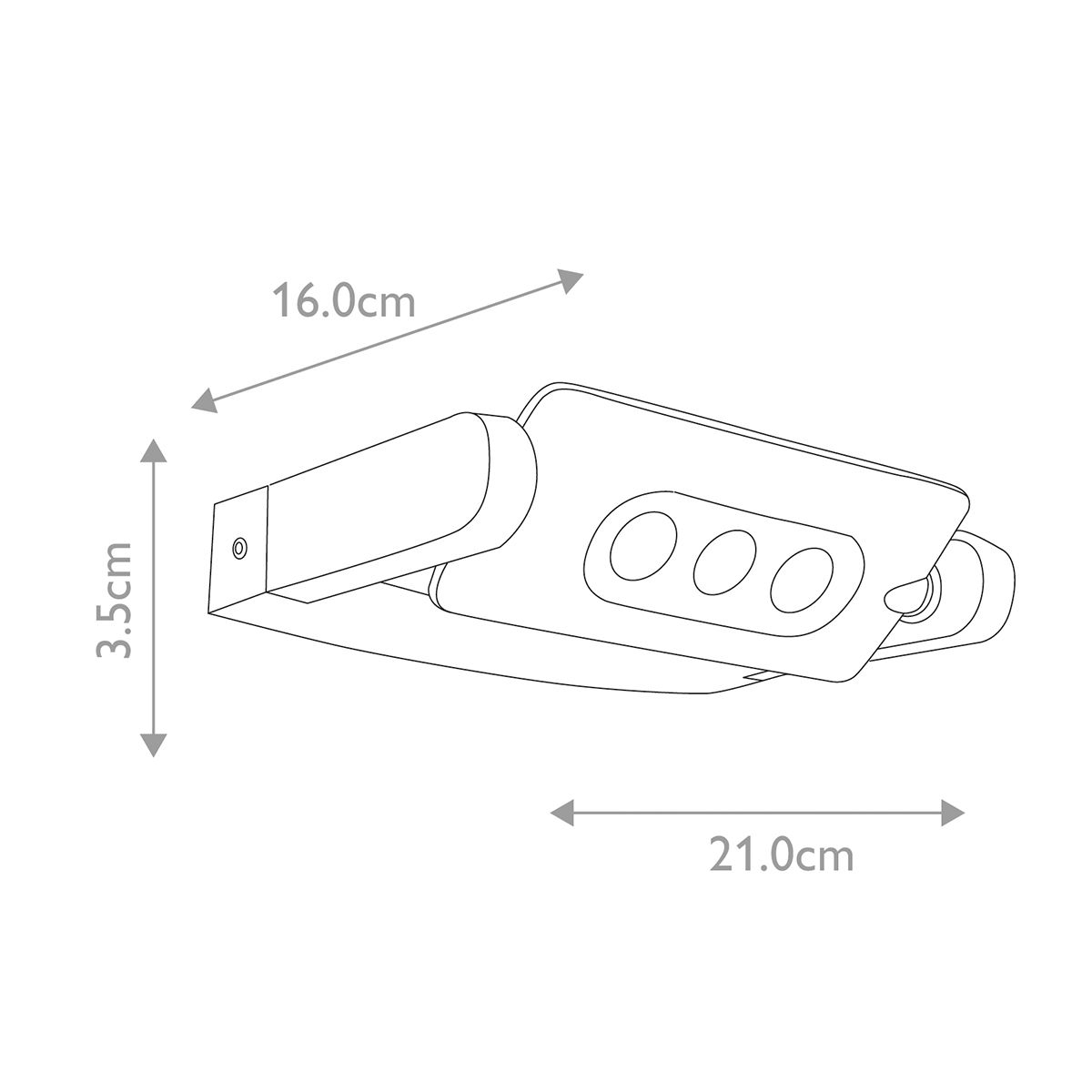Elstead Sigmund Outdoor Graphite Wall Light