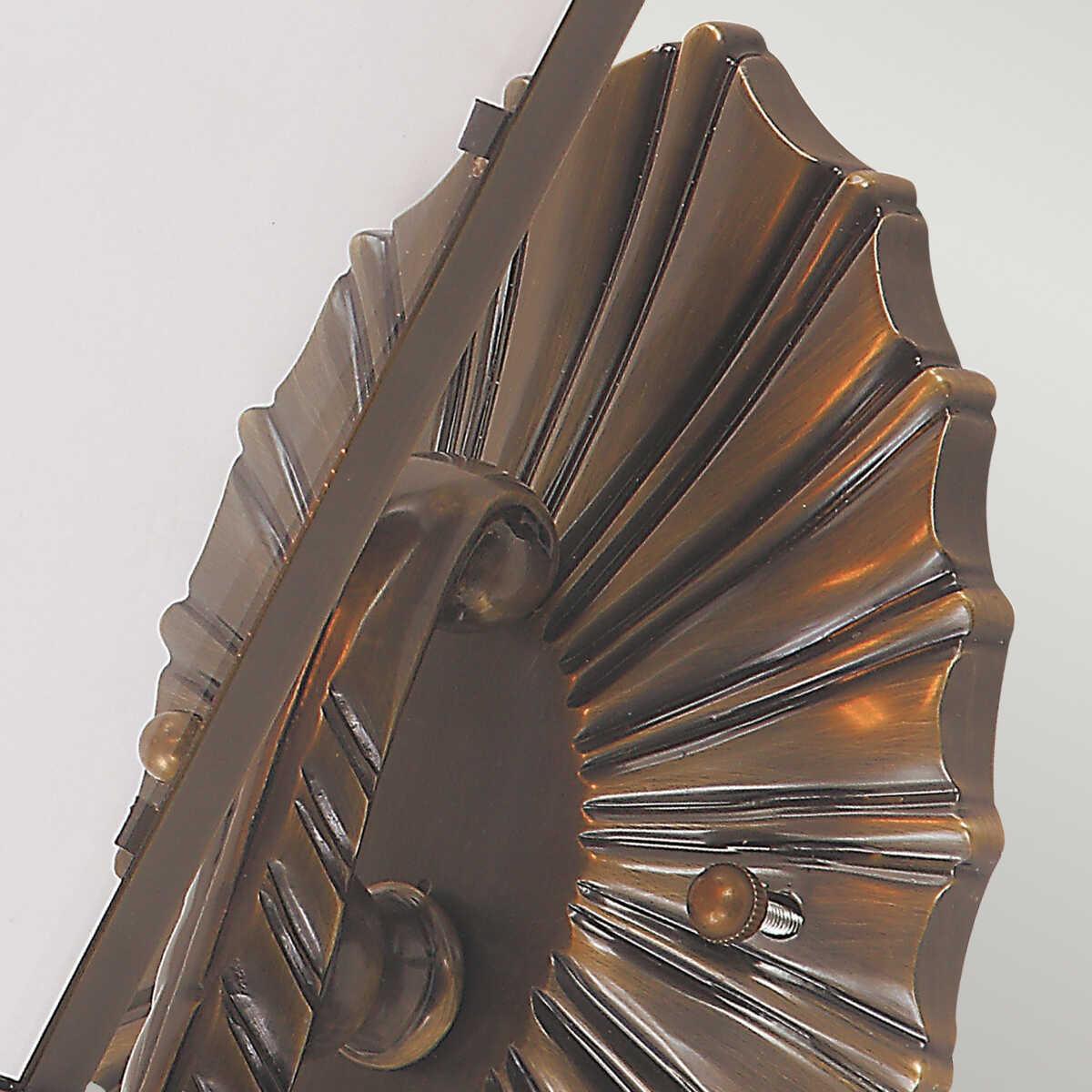 Elstead St Pauls Aged Brass Outdoor Wall Light-OB-180926