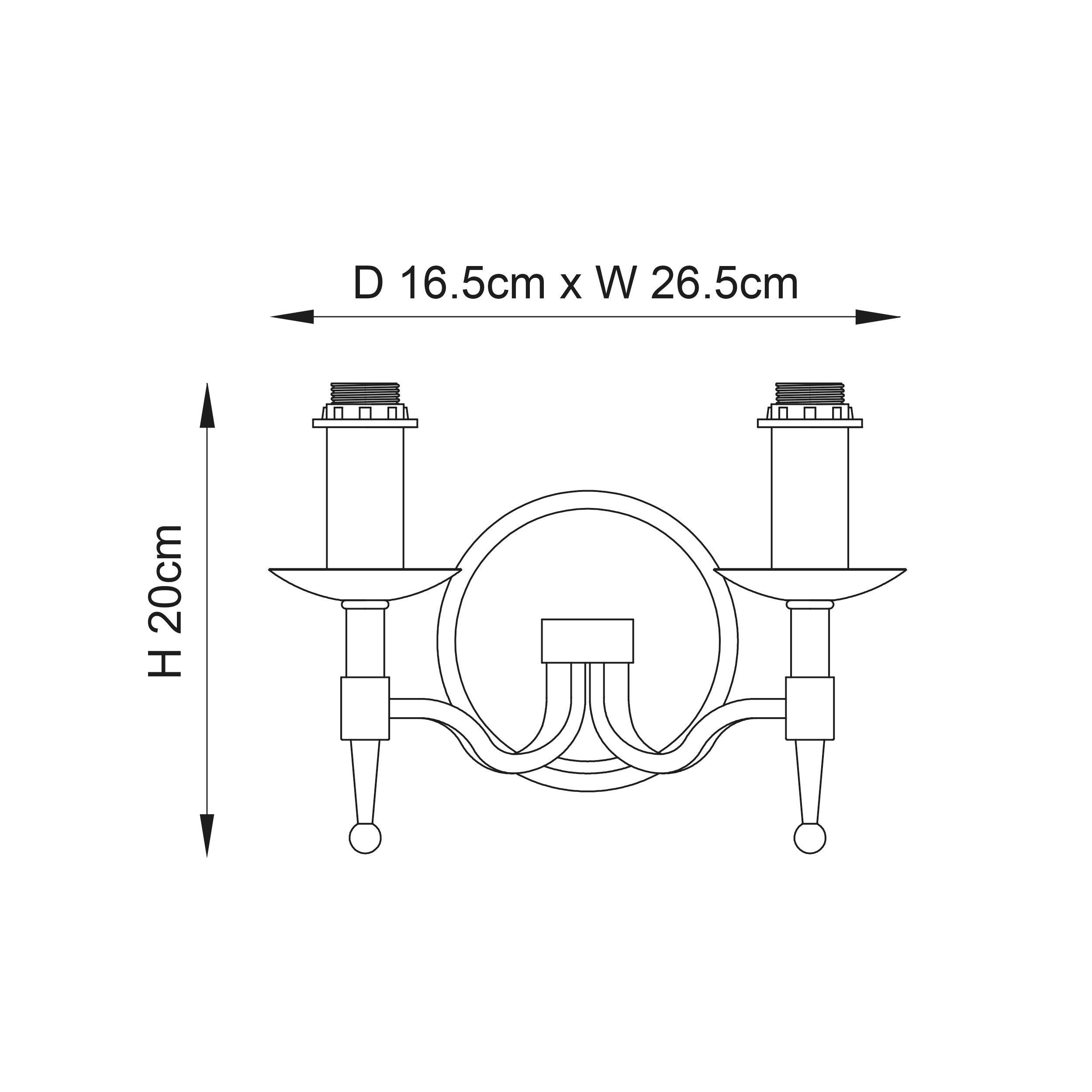 stanford brass double wall light mDining room lighting
