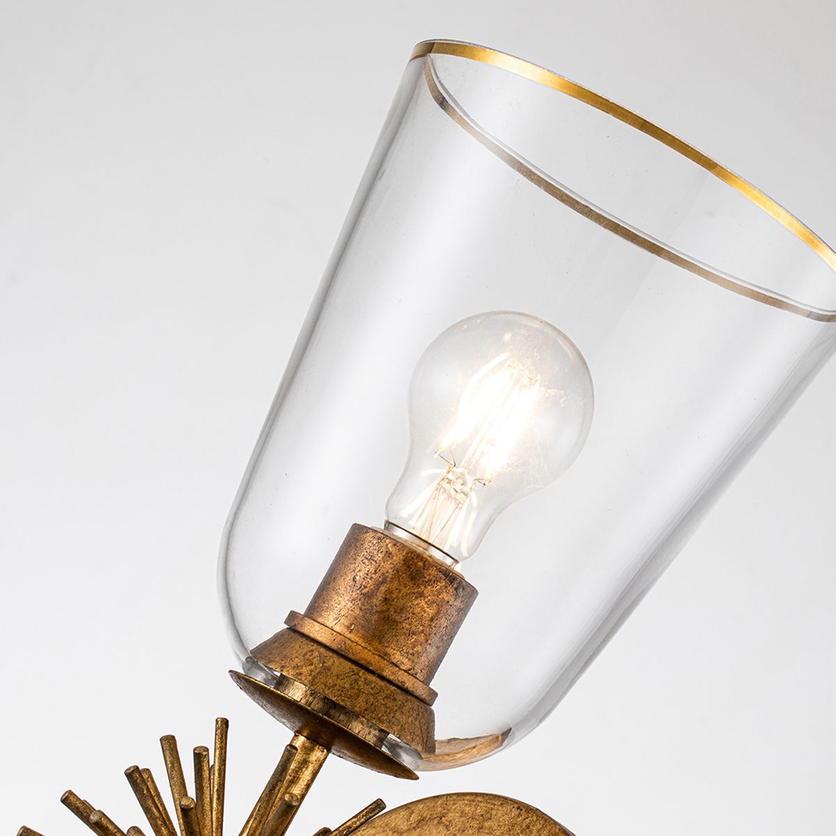 Elstead Staring Gold Wall Light