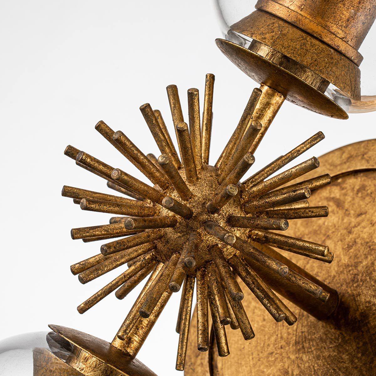 Elstead Staring Gold Double Wall Light