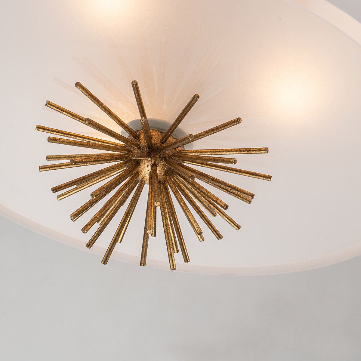 Elstead Staring 3 Light Gold Pendant Light