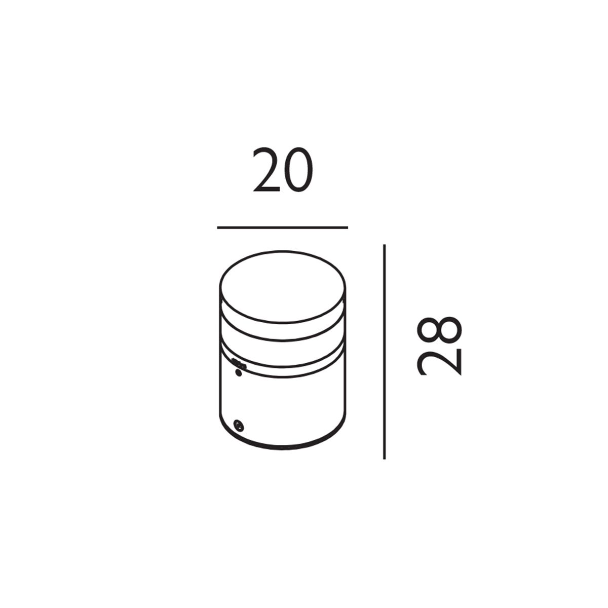 Stavanger LED Small Bollard