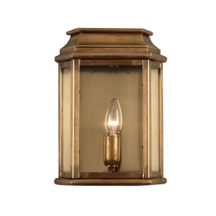 Elstead St Martins Aged Brass Outdoor Wall Light-warehouse-180926