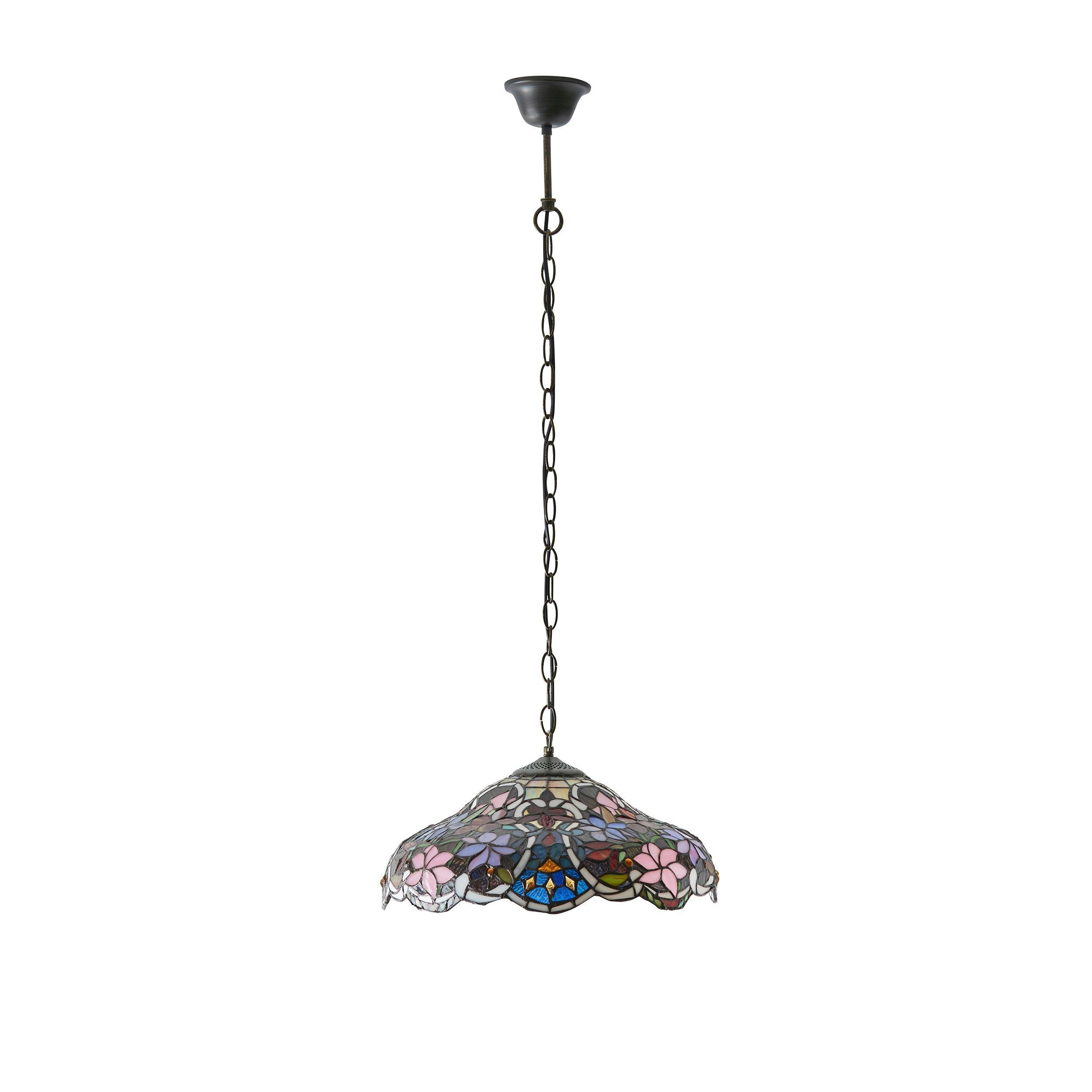 sullivan tiffany medium pendant light close up image