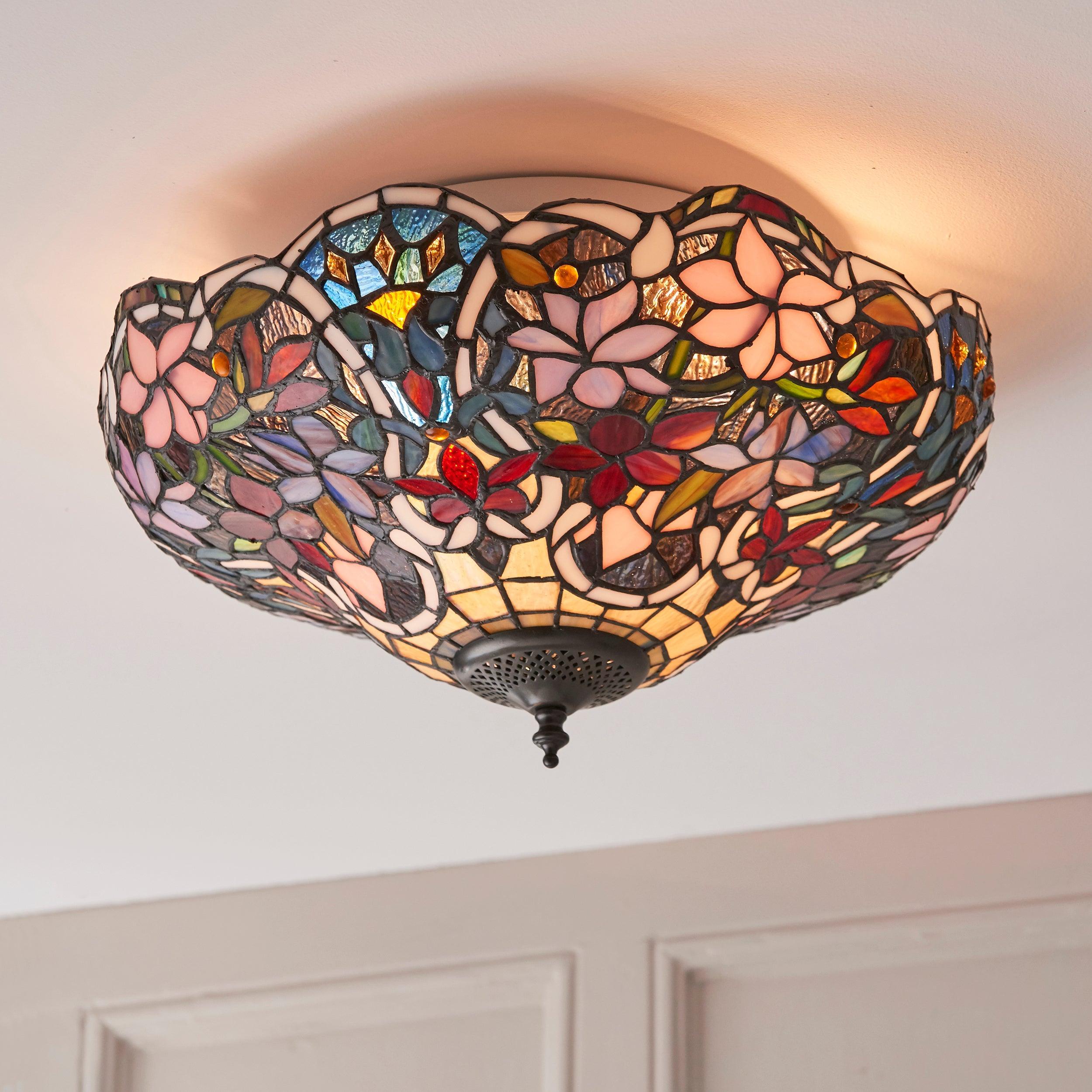 sullivan flush tiffany ceiling light LED Lamp Bulb Guide